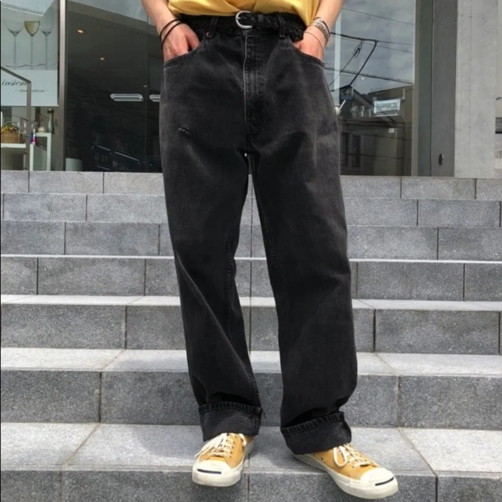 Levi's | Jeans | 55 Levis Relaxed Black Denim | Poshmark